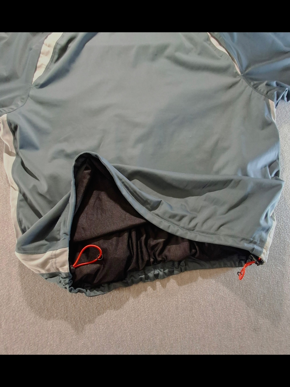Sun Mountain Men's Performance Half-Zip Golf Jacket - Slate Blue - Picture 6 of 10